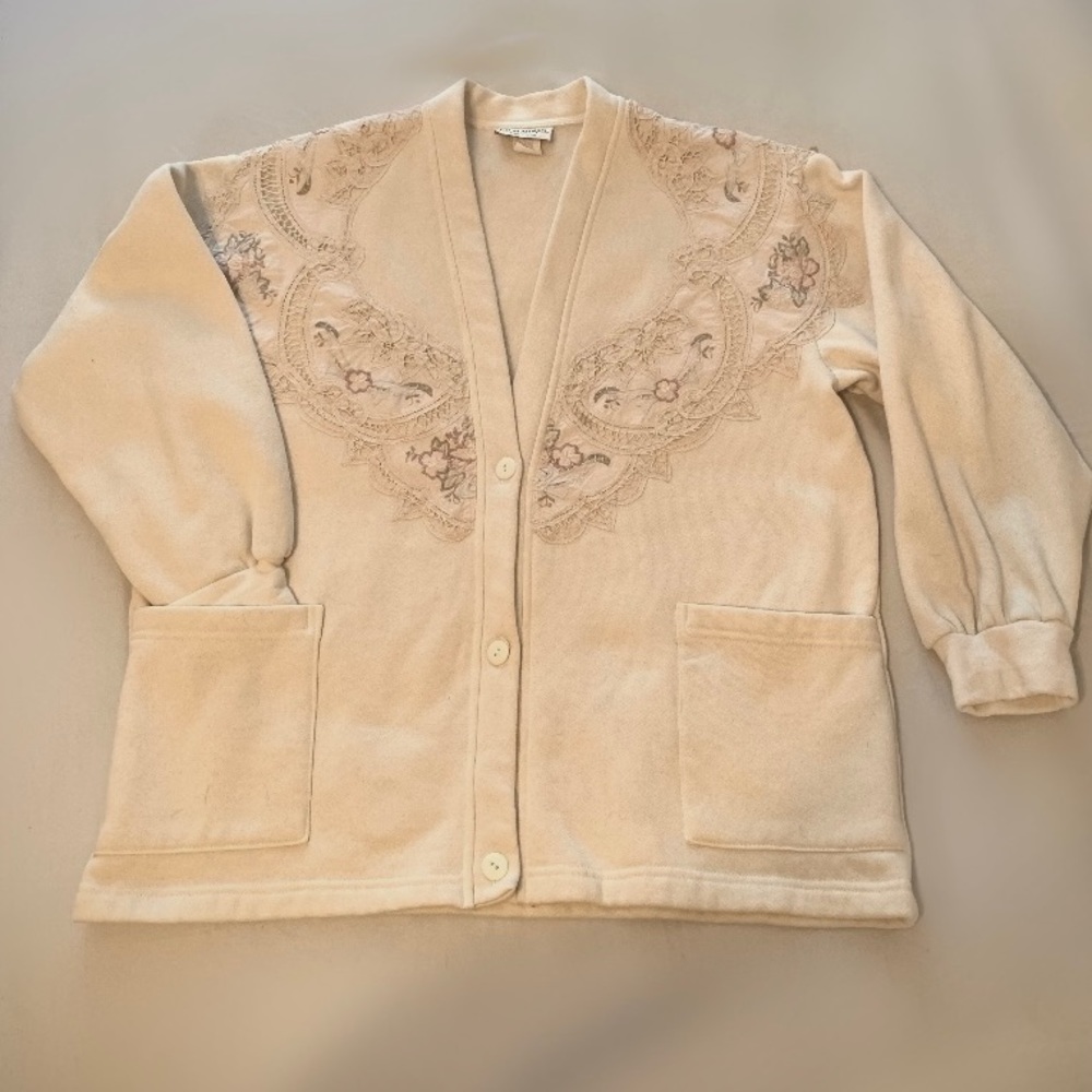 Vintage Grandma Cardigan Sweater